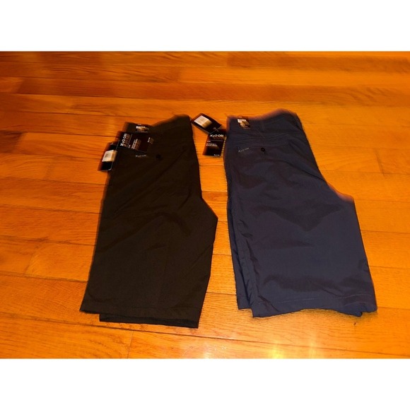 New bundle 2 NEW Hurley H2O-DRI Boys 18 Navy & dark gray black color Knee Stretc - Picture 1 of 12